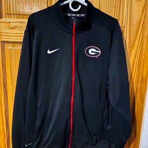 Mens Nike Georgia Bulldogs Drifit Jacket size Large